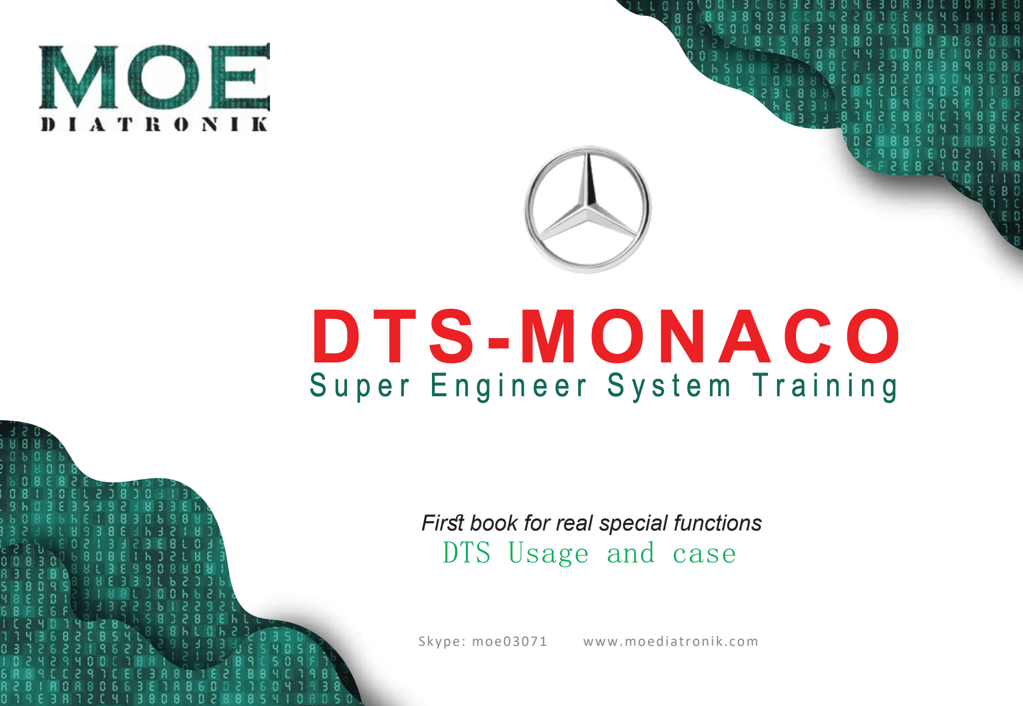 DTS-Monaco Super Engineer System Training — Mercedes-Benz